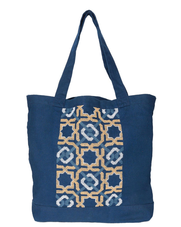 NAVY CANVAS BAG