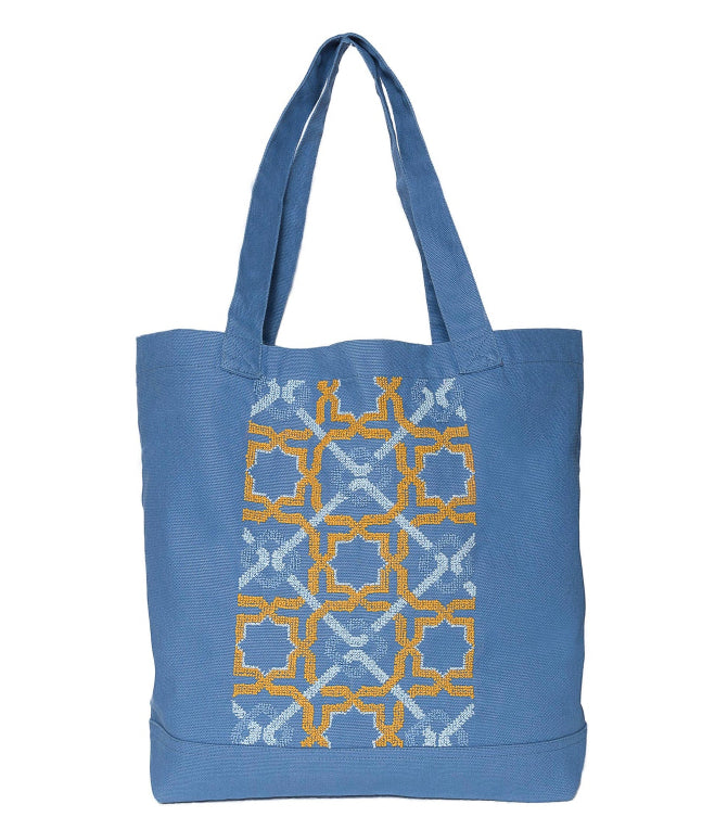 BLUE CANVAS BAG
