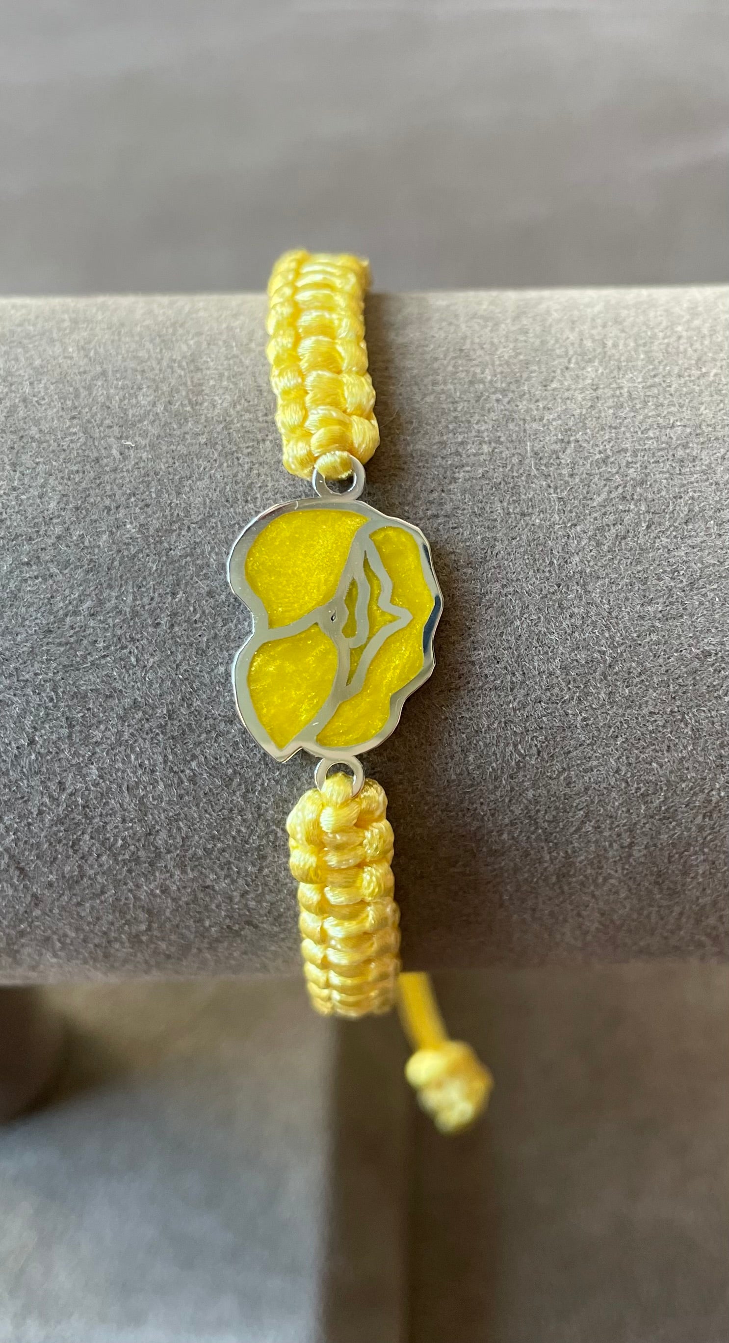 Poppy Flower Silver Bracelet