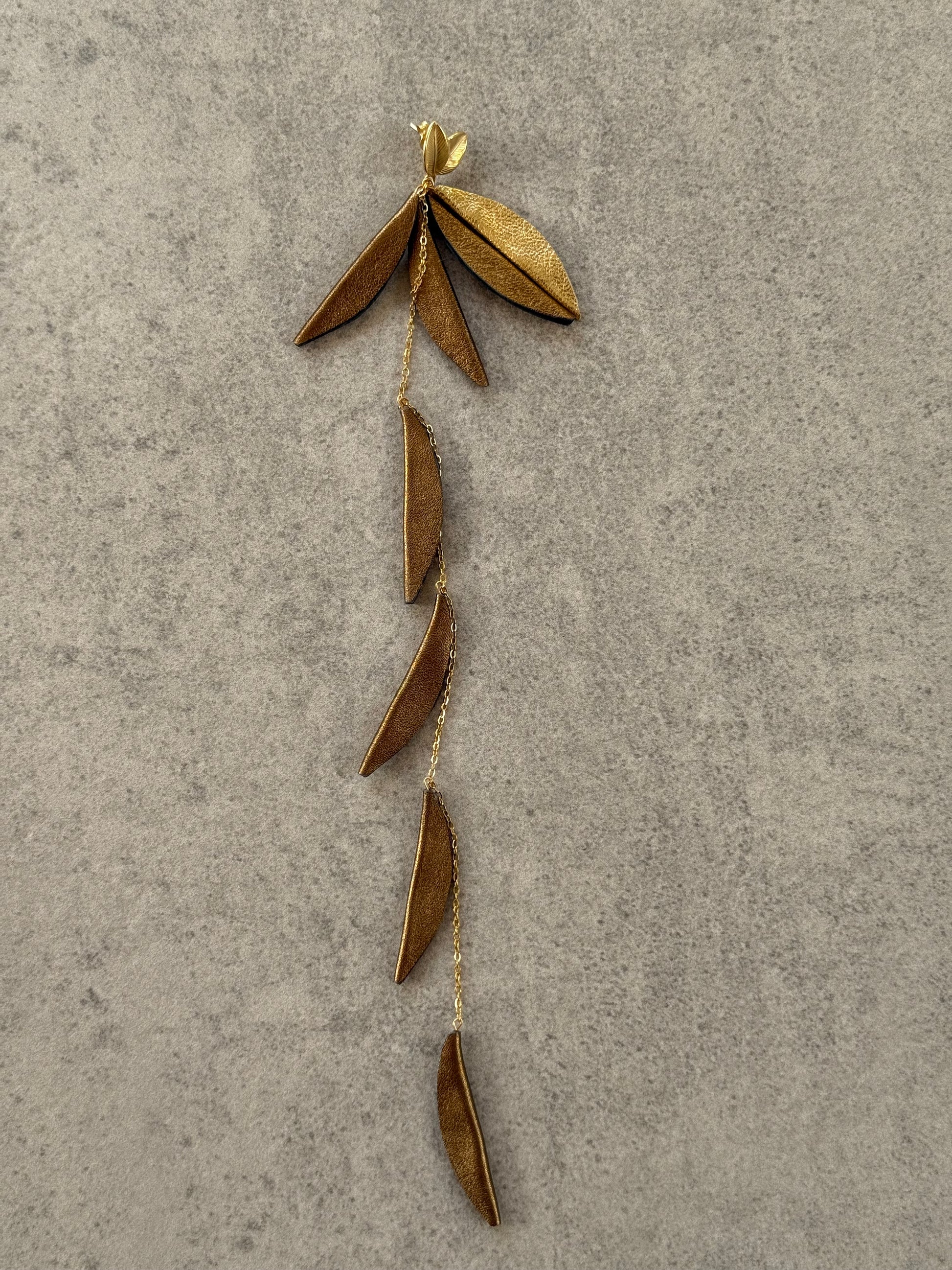 Olive Leaves Earring