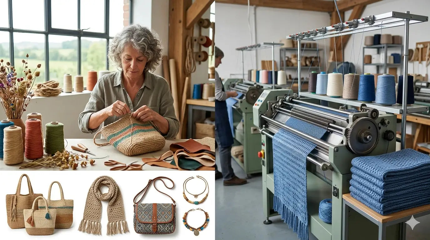 Sustainable Fashion Accessories Comparison: Handcrafted vs Machine-Made