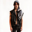 KEFFIYEH - 4 SHADES ON GREY