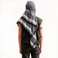 KEFFIYEH - 4 SHADES ON GREY
