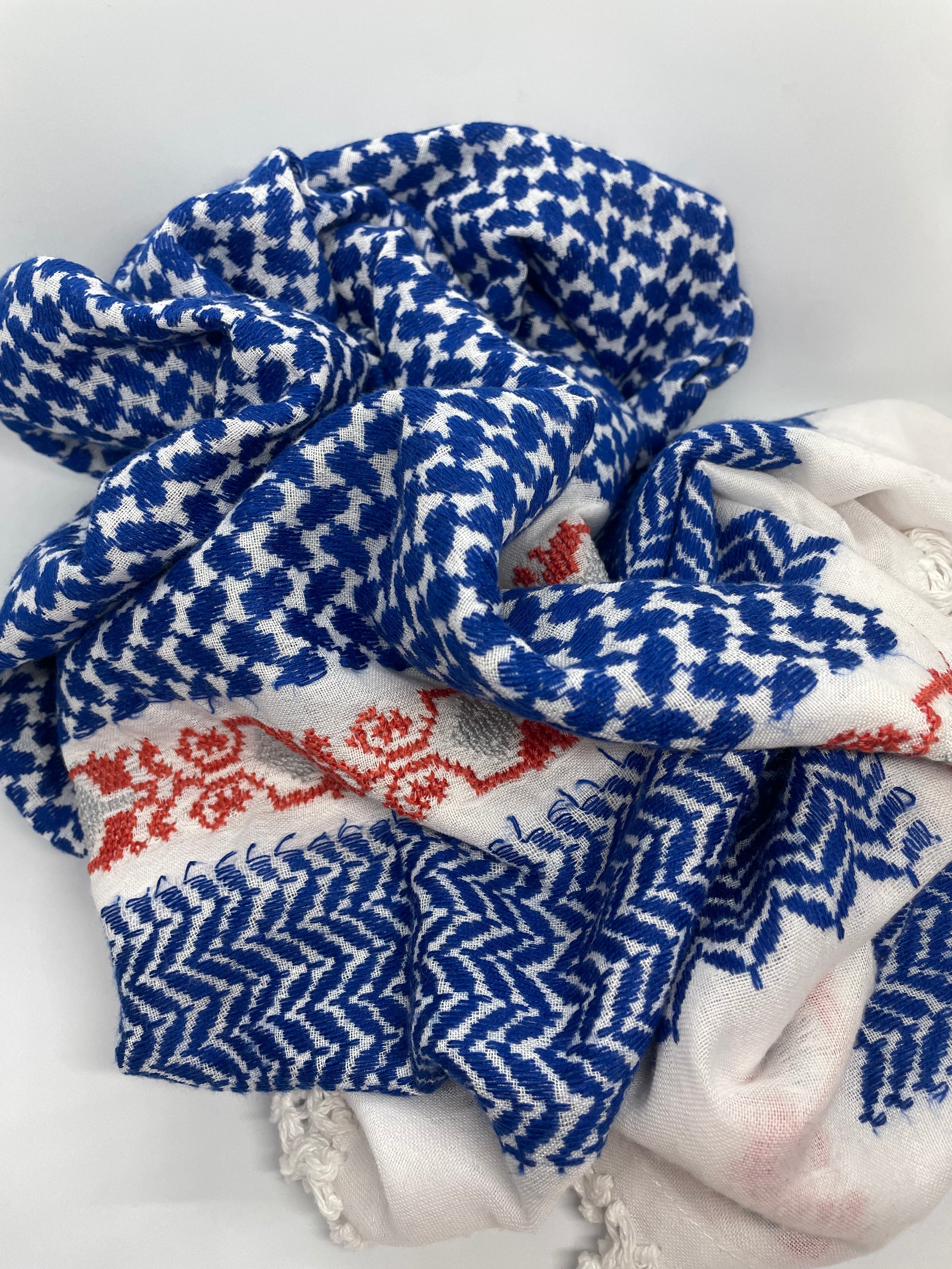 KEFFIYEH - MORIKAWA BLUE