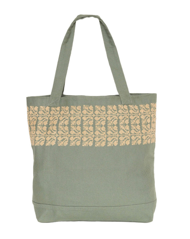 KHAKI CANVAS BAG - SINEAD TAN