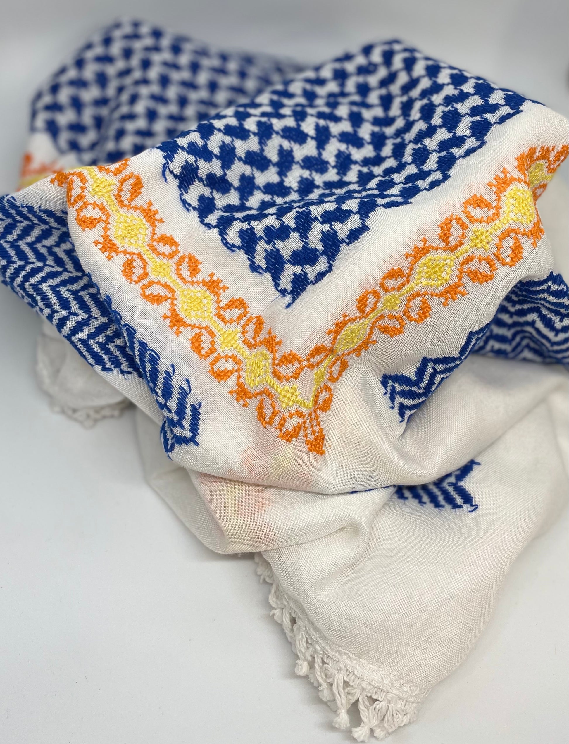 KEFFIYEH - MORIKAWA BLUE