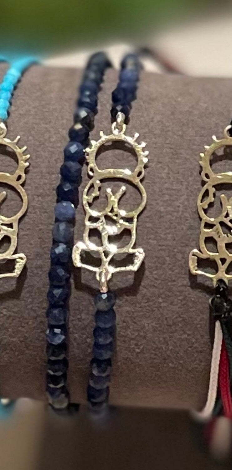 Handala Gold Bracelet - Stone