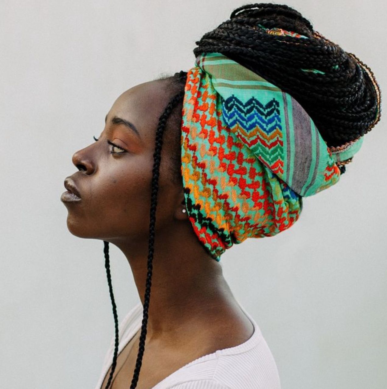 PETRA MULTICOLOR KEFFIYEH