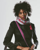 LEATHER BAG STRAP - HAND EMBROIDERED