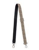 LEATHER BAG STRAP - HAND EMBROIDERED