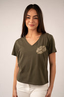 T-SHIRT - Poppy Flower