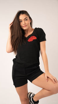 T-SHIRT - Poppy Flower