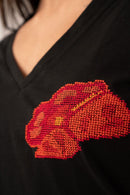 T-SHIRT - Poppy Flower