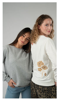 Sweatshirt - Poppy Flower