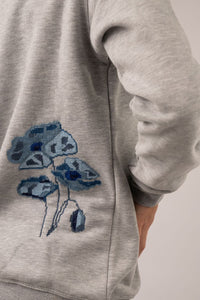 Sweatshirt - Poppy Flower