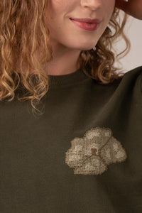 Sweatshirt - Poppy Flower