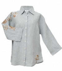 GREY LINEN SHIRT
