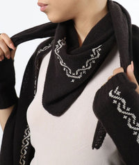 CASHMERE MINI TRIANGLE SCARF