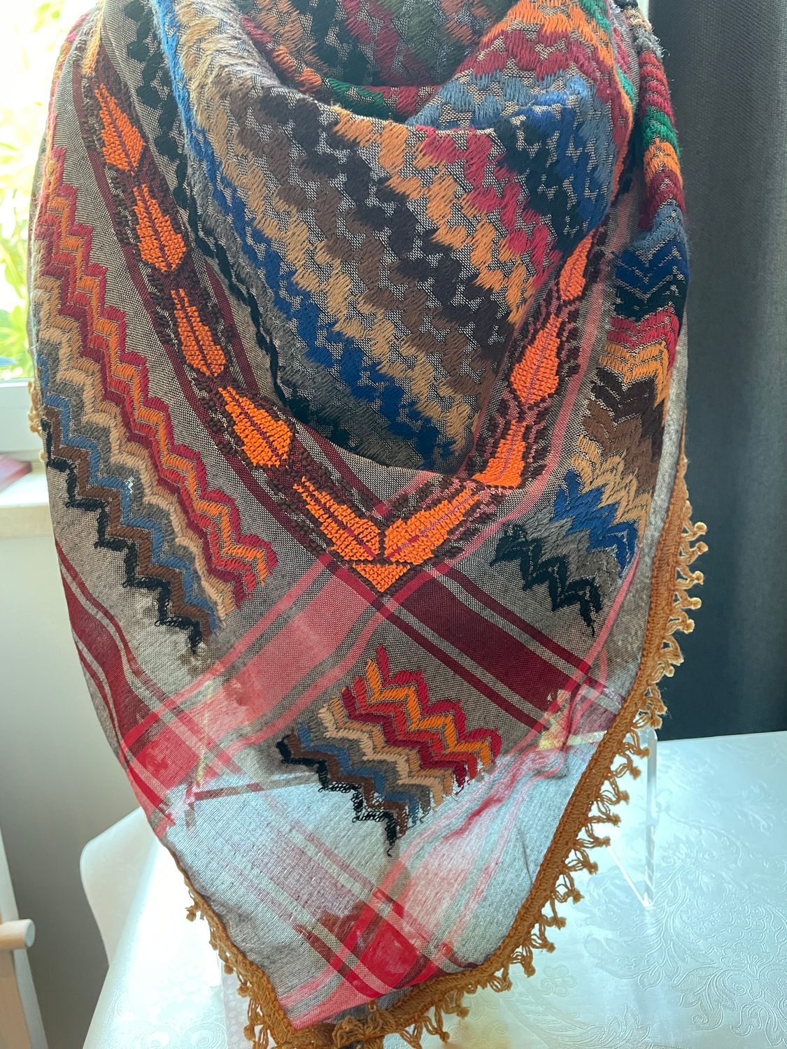 MULTICOLOR KEFFIYEH