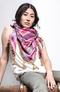 MULTICOLOR KEFFIYEH