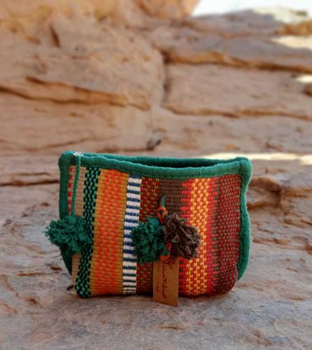 Handwoven Wrist Pouch
