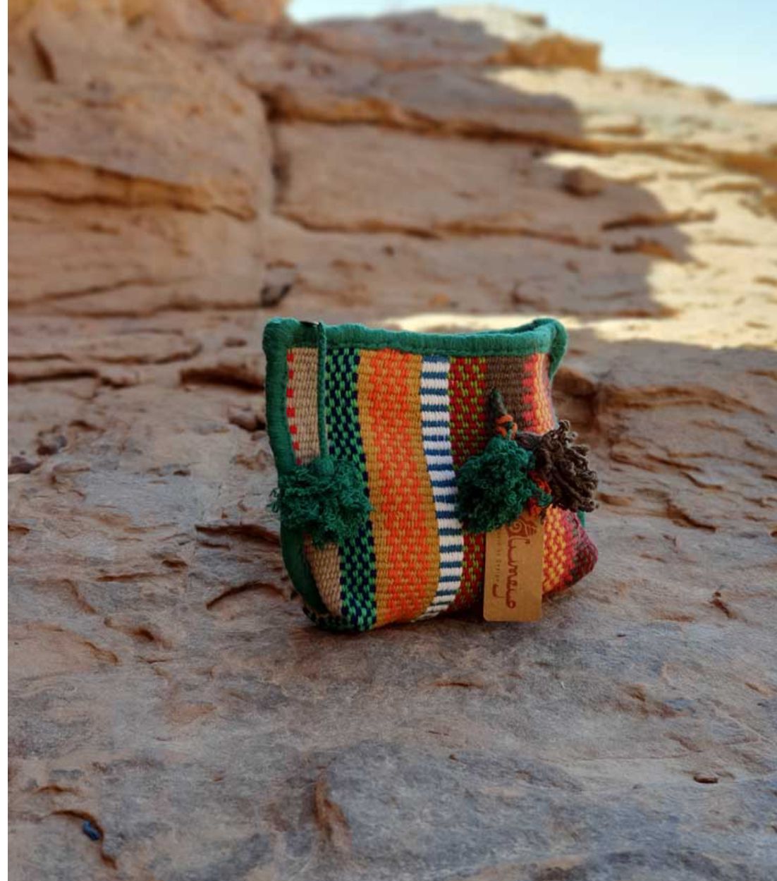 Handwoven Wrist Pouch