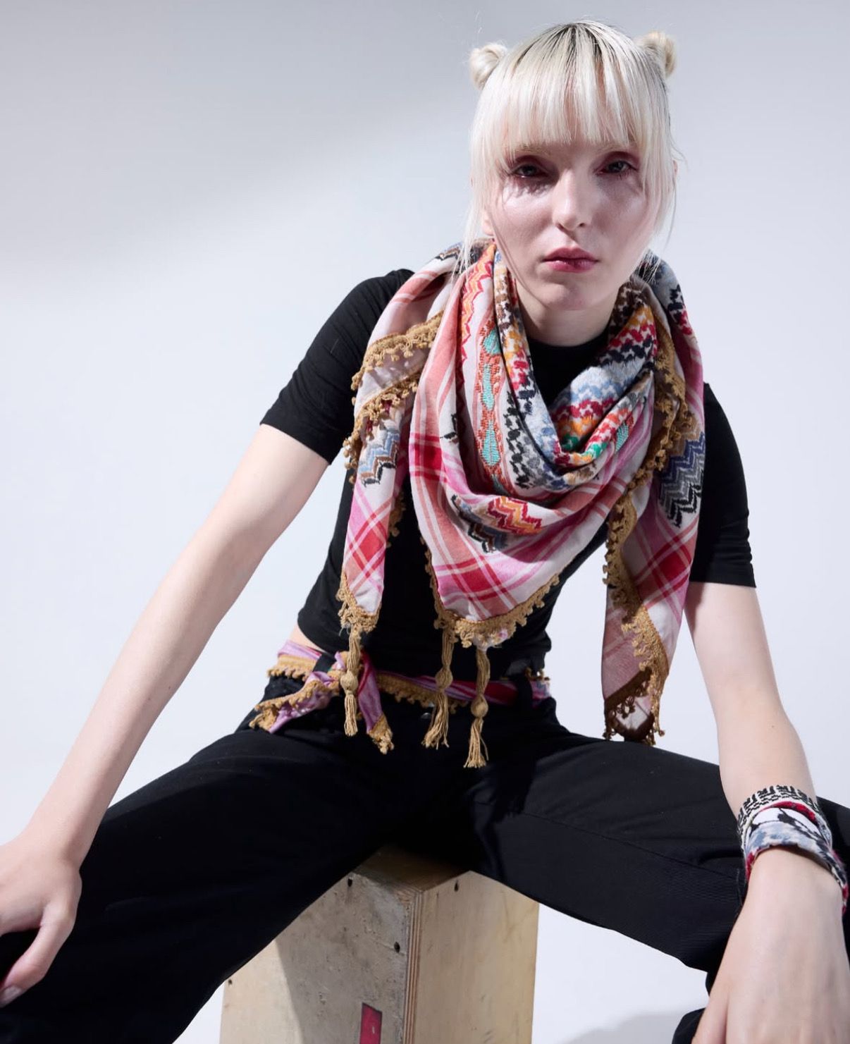 MULTICOLOR KEFFIYEH