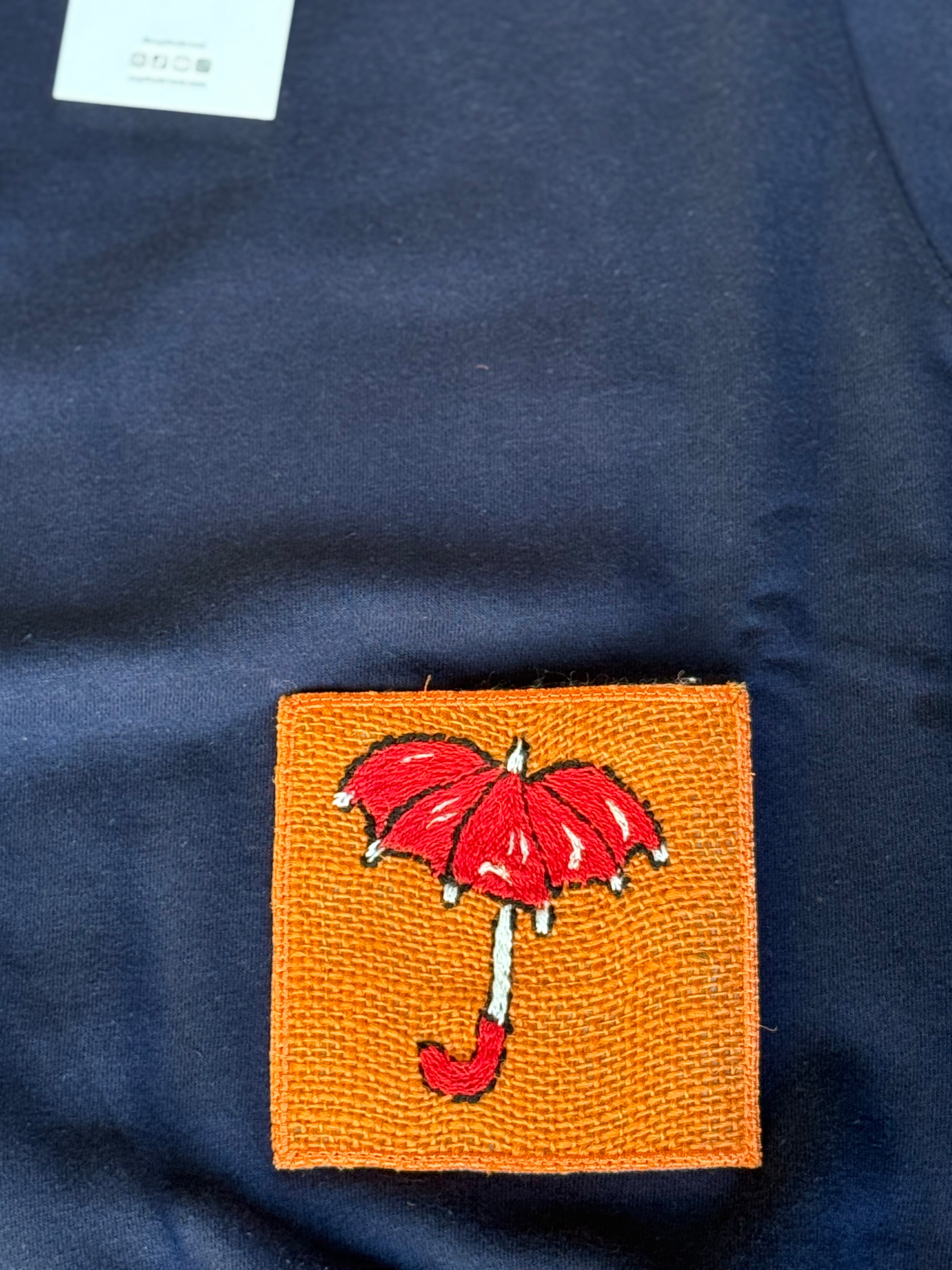 Kids Hand embroidered Sweatshirt - Navy