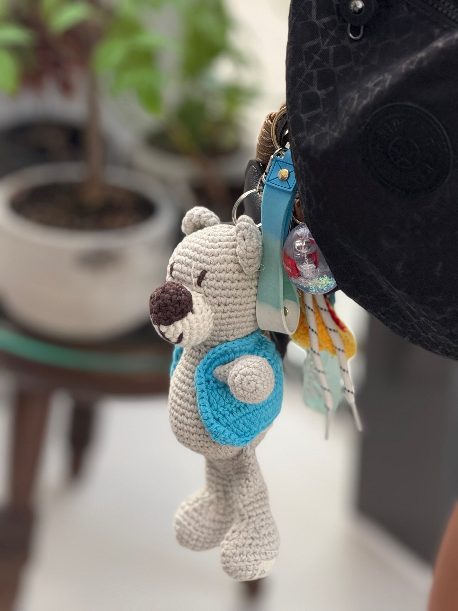 PEACE BEAR CHARM