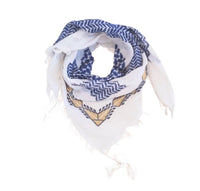 Keffiyeh MINI BLUE Cotton