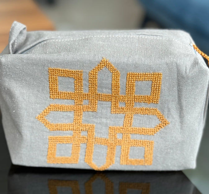 BEAUTY CASE COTTON & LINEN