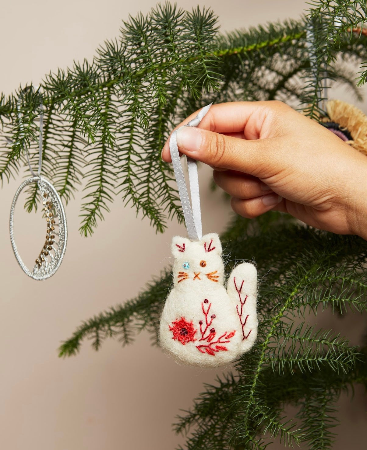 Quirky Cat Ornament