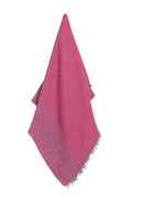 RED LINEN SHAWL SULTAN HAN