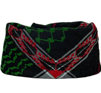 KEFFIYEH PALESTINIAN FLAG Cotton