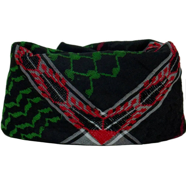 KEFFIYEH PALESTINIAN FLAG Cotton