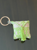 Hand-Embroidered Keychains