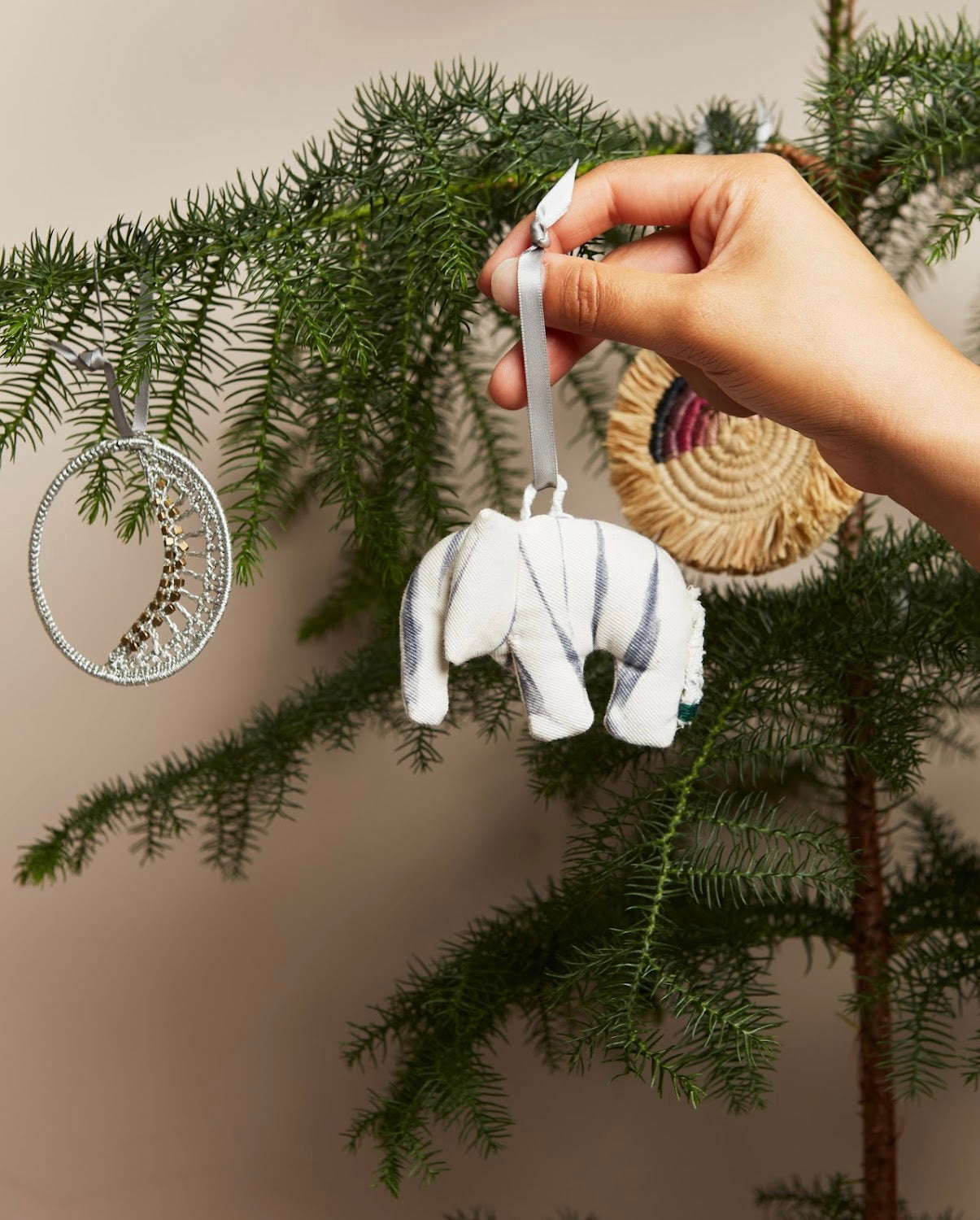 Wise Tusker Ornament