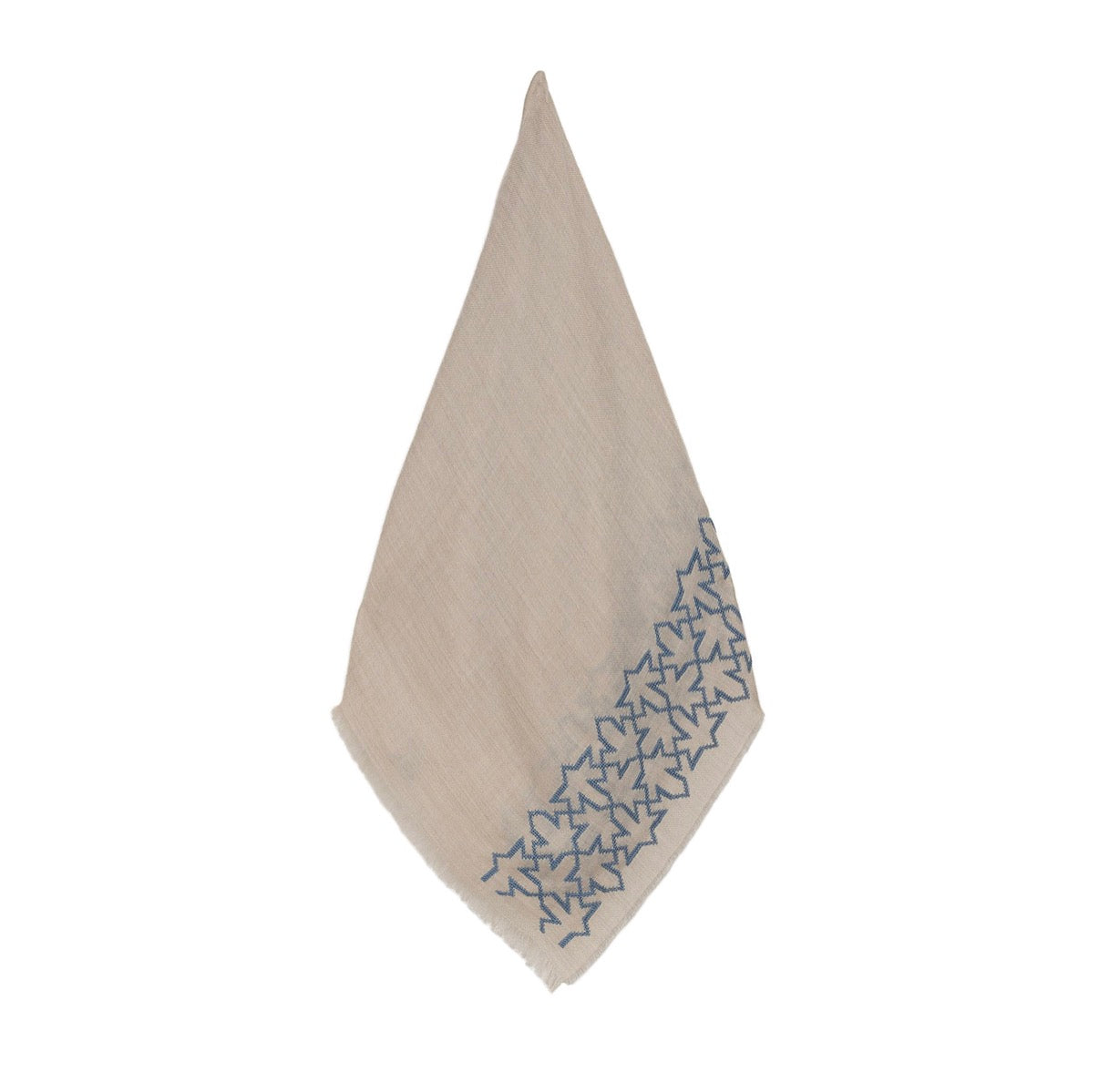 BEIGE CASHMERE & SILK SHAWL - SULTAN HAN