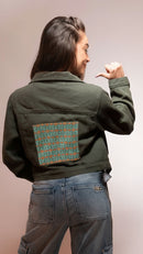 Denim Jacket - Khaki