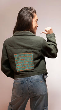 Denim Jacket - Khaki