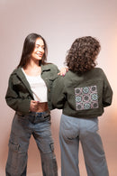 Denim Jacket - Khaki