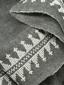 GREY LINEN SHAWL MARY MAGDALENE