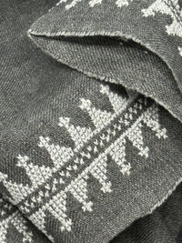 GREY LINEN SHAWL MARY MAGDALENE