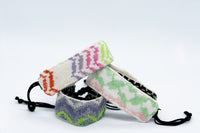 Keffiyeh Embroidered Bracelet - Set of 2