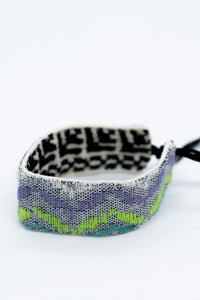 Keffiyeh Embroidered Bracelet - Set of 2