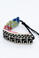 Keffiyeh Embroidered Bracelet - Set of 2