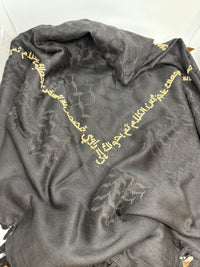 KEFFIYEH - BLACK IBN BATTUTA - SPECIAL EDITION