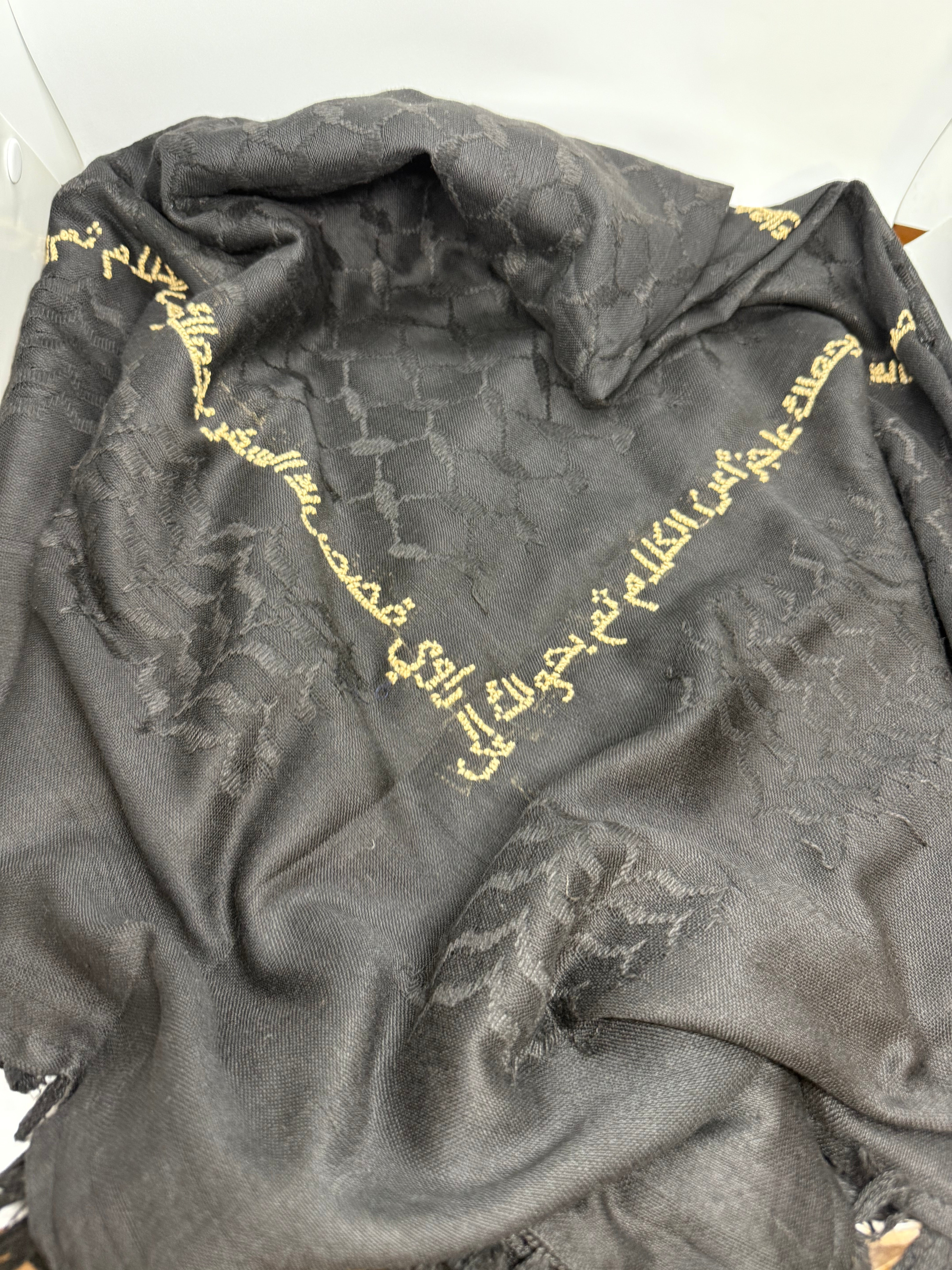 KEFFIYEH - BLACK IBN BATTUTA - SPECIAL EDITION