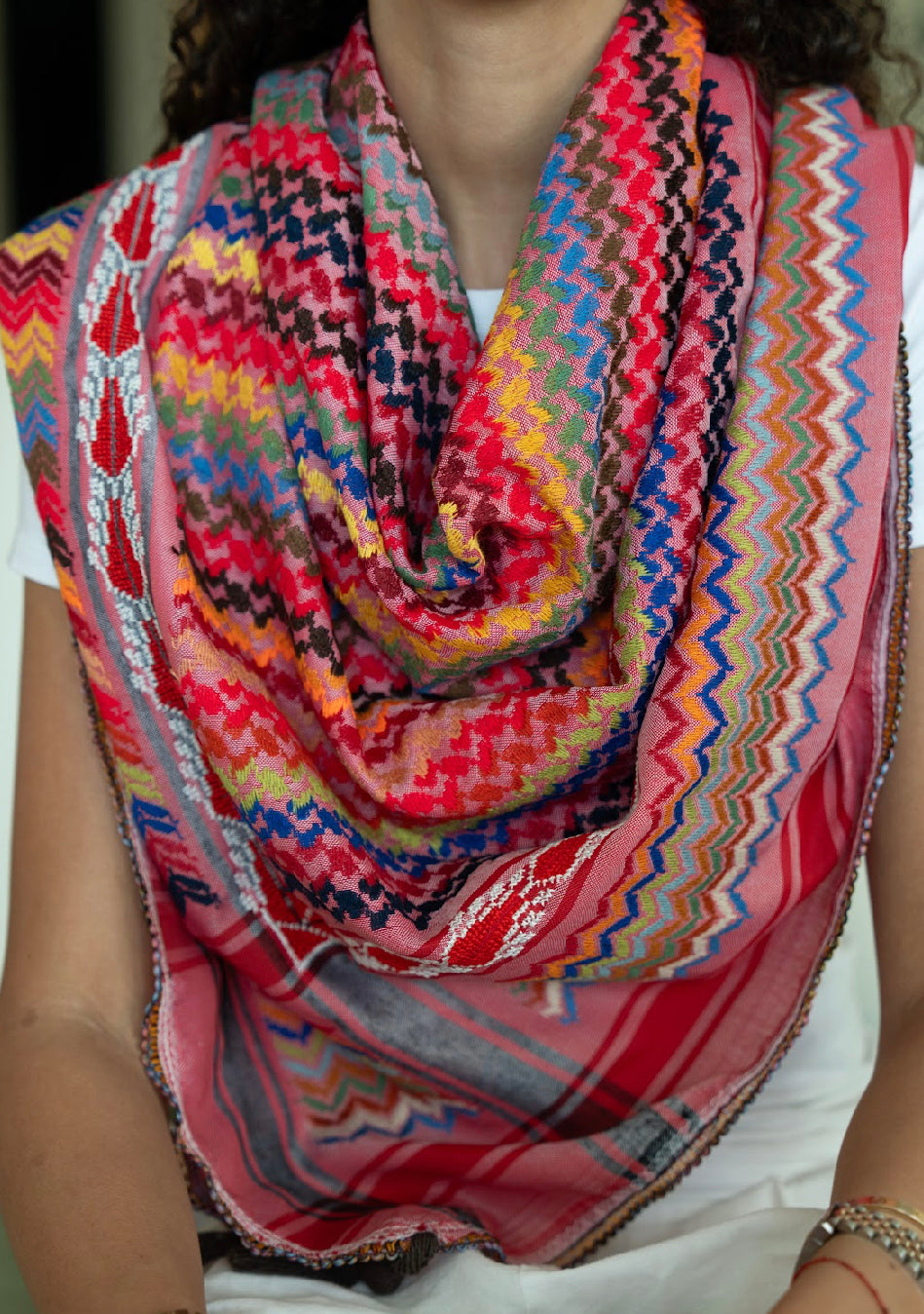 PETRA MULTICOLOR KEFFIYEH