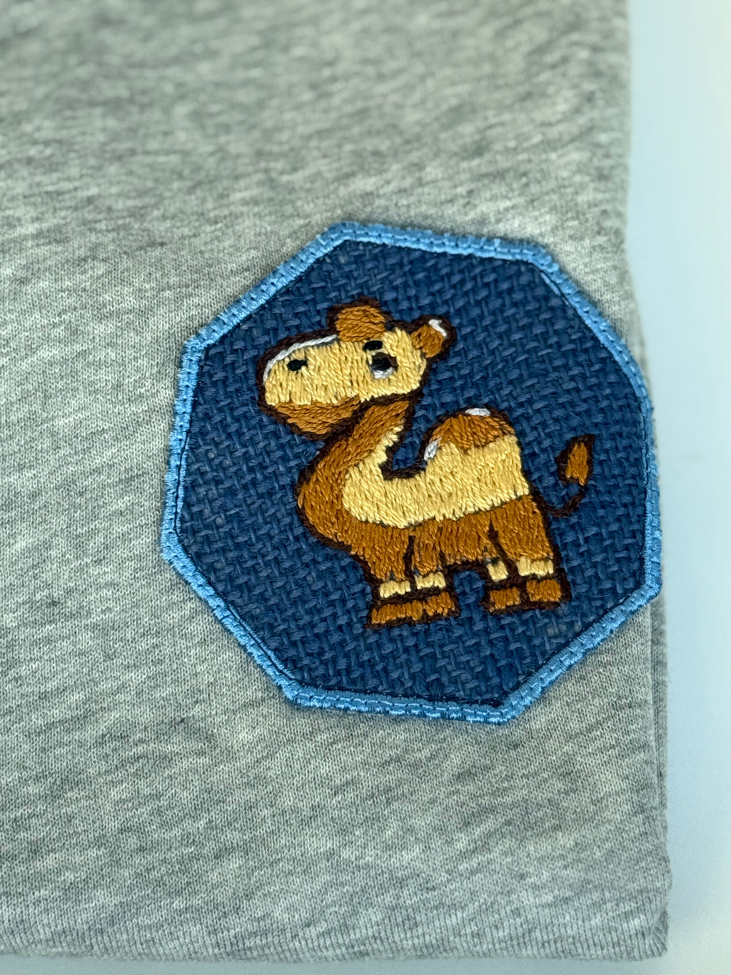 Kids Hand Embroidered Sweatshirt - Grey